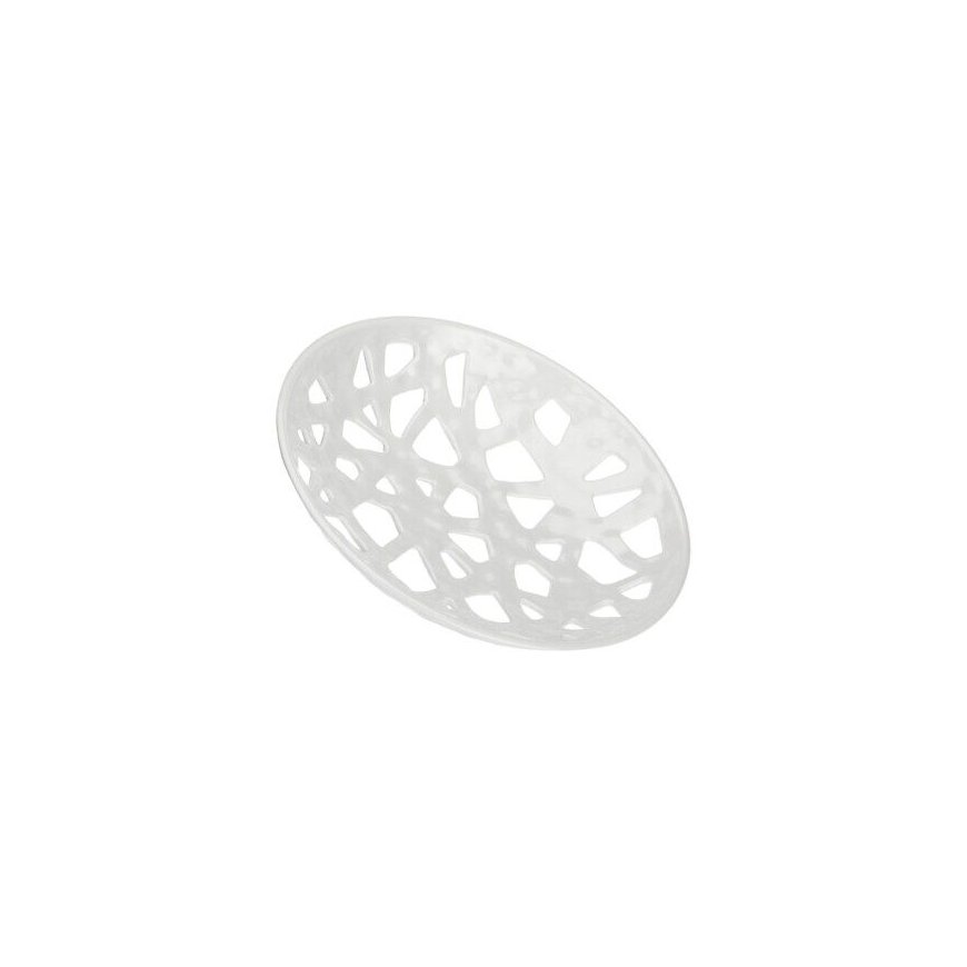 Traifori melamine round bowl - White, 36 cm