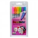 Marvy Uchida Markers eri pintojen koristeluun Marvy Decocolor Paint Marker Fine 200-6C Hot Colors. 6 kpl. Marvy Uchida Markers eri pintojen koristeluun Marvy Decocolor Paint Marker Fine 200-6C Hot Colors. 6 kpl.