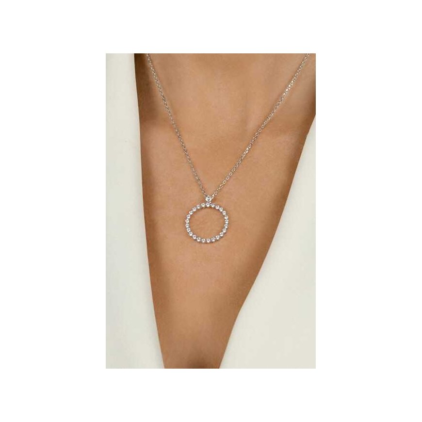 Brilio Silver Brilio Sidabrinis Sidabrinis minimalist necklace NCL71W – 2