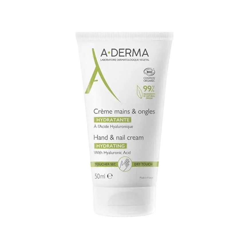 A-Derma Moisturizing Hand And Nail Cream 2 x, 50 ml (Damaged packaging) – 3