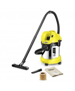 Kärcher WD 3 Battery Premium 17 L Drum vacuum Dry&wet 300 W Dust bag