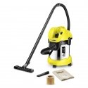 Kärcher WD 3 Battery Premium 17 L Trumuļa putekļu sūcējs Sauss/slapjš 300 W Putekļu maiss