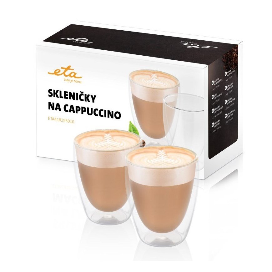 Eta Cappuccino Läbipaistev 2 tk 240 ml – 3