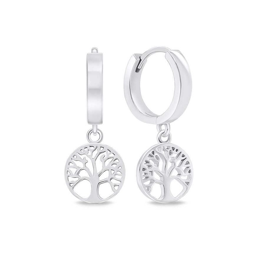Brilio Silver Brilio Silver Stylish silver earrings Tree of Life EA639W