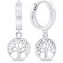 Brilio Silver Brilio Silver Stylish silver earrings Tree of Life EA639W Brilio Silver Brilio Silver Stylish silver earrings Tree of Life EA639W