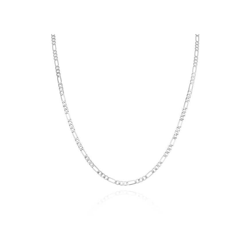 Agate Silver Chain Figaro AGS1502/50