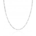 Agate Silver Chain Figaro AGS1502/50 Agate Silver Chain Figaro AGS1502/50
