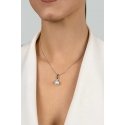 Brilio Silver Brilio Silver Elegant silver pendant with real pearl and zircons PT123W Brilio Silver Brilio Silver Elegant silver pendant with real pearl and zircons PT123W