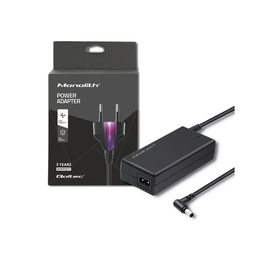 QOLTEC 51523 Qoltec AC adapteri 35W 12V 2.9A 5.5 2.5 + virtajohto – 2