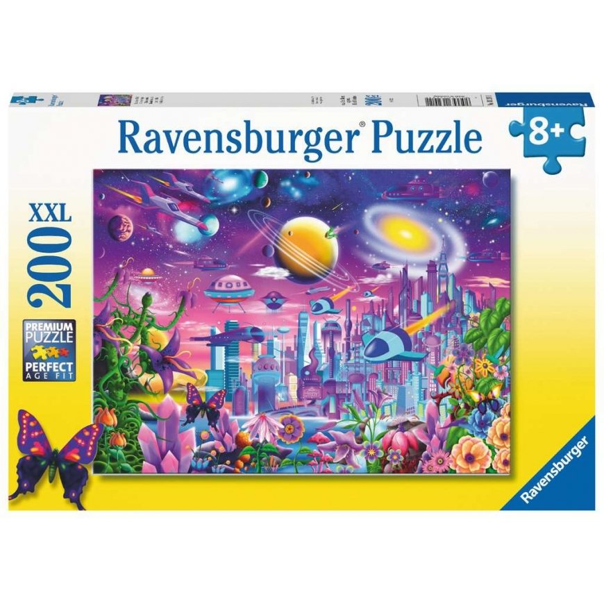 Ravensburger Cosmic City Kuviopalapeli 200 kpl Fantasia
