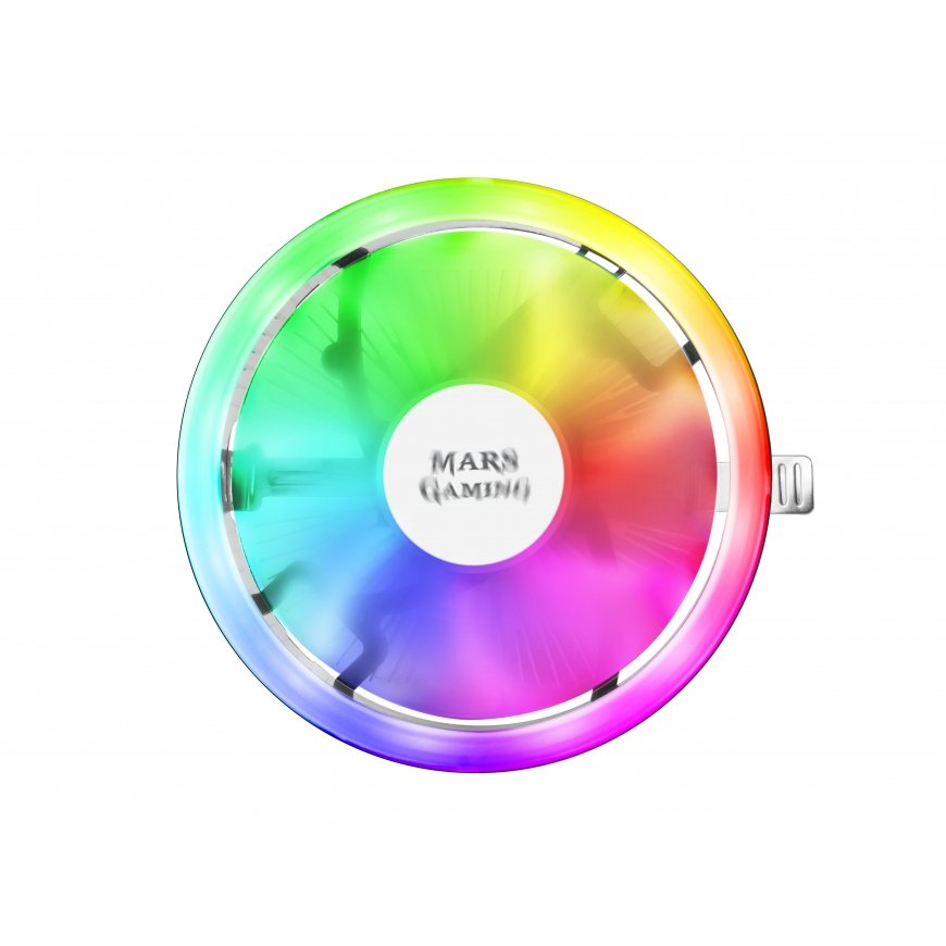 Mars Gaming MCPU120 CPU Heatsink RGB TDP 120W PWM Silent Low Profile Black – 2