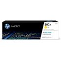 HP Оригинальный картридж LaserJet 203A, желтый