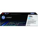 HP 128A Cyan Original LaserJet Toner Cartridge HP 128A Cyan Original LaserJet Toner Cartridge