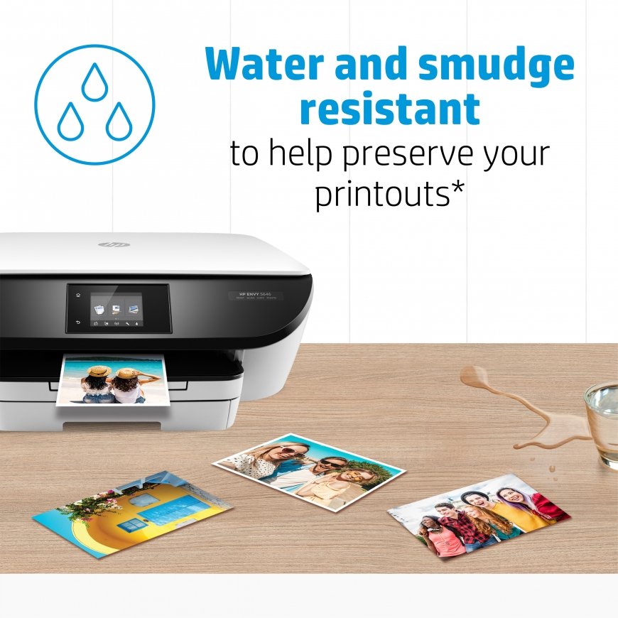 HP uzlabots glancēts foto papīrs-25 lapas/10 x 15 cm bez apmales – 5