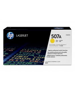 HP 507A Yellow Original LaserJet Toner Cartridge