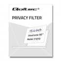Qoltec 51070 display privacy filter 39.1 cm (15.4") Laptop