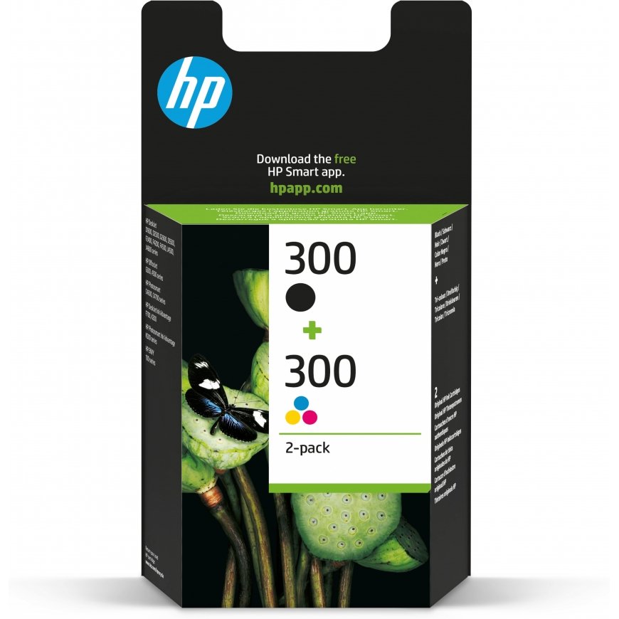 HP Poly HP 300 2-pack Black/Tri-color