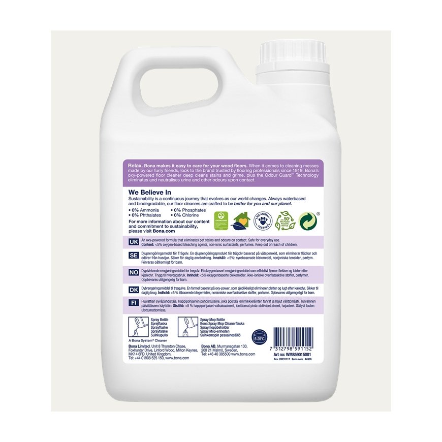 Bona Wood Floor deep cleaner Раствор (готовый к использованию) – 2