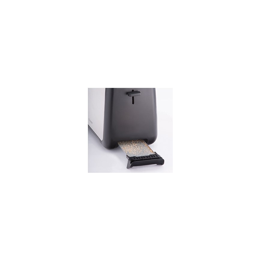 Cloer 3569 tosteris 2 šķēle (-s) 1000 W Sudrabs – 3
