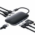 AUKEY CB-C71 kannettavien tietokoneiden telakka ja porttitoistin musta AUKEY CB-C71 kannettavien tietokoneiden telakka ja porttitoistin musta