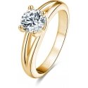 Beneto Silver ring with crystals AGG199 Beneto Silver ring with crystals AGG199