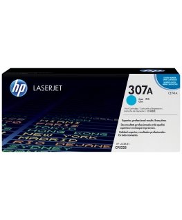 HP 307A, Оригинальный лазерный картридж LaserJet, Голубой