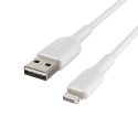 Belkin CAA001BT2MWH Lightning-kaapeli 2 m Valkoinen Belkin CAA001BT2MWH Lightning-kaapeli 2 m Valkoinen