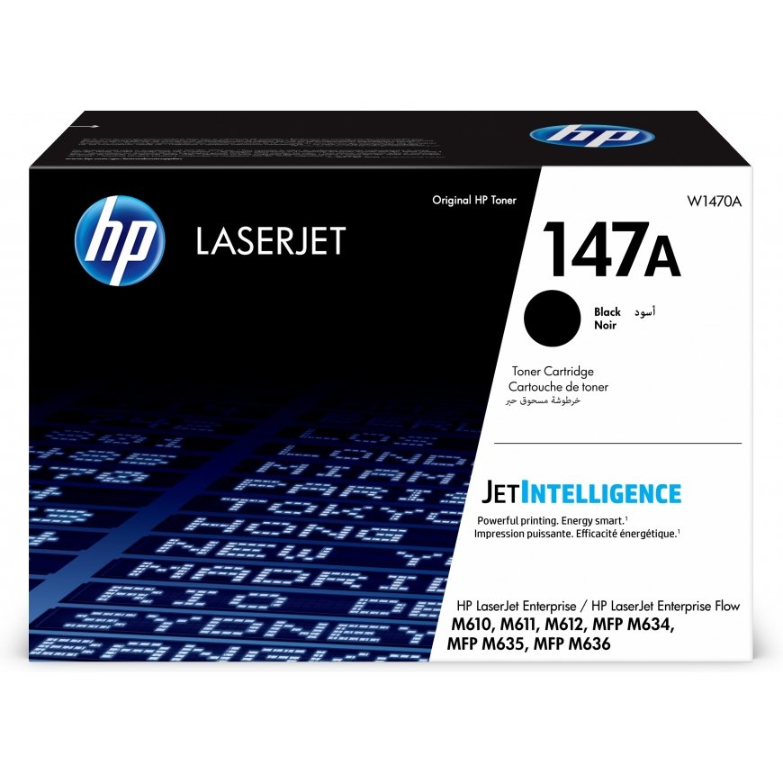 HP LaserJet 147A Black Original Toner Cartridge tonerio kasetė 1 vnt Originalus Juoda