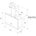 Whirlpool WHVA 62F LM K Wall-mounted Black 485 m³/h Whirlpool WHVA 62F LM K Wall-mounted Black 485 m³/h