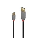 Lindy 36888 USB-kaapeli USB 2.0 3 m USB A USB C musta, Harmaa