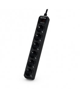 CyberPower B0620SC0-DE viršįtampių ribotuvas Juoda 6 AC išvestis(ys / čių) 200 - 250 V 1,8 m
