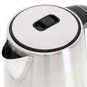 Adler AD 1340 vedenkeitin 1,7 L 2200 W musta, Hopea Adler AD 1340 vedenkeitin 1,7 L 2200 W musta, Hopea