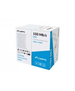 Cable LAN UTP 100MB/S CCA wire 100M grey