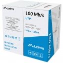 Cable LAN UTP 100MB/S CCA wire 100M grey