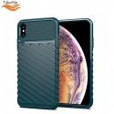 TakeMe Thunder TPU plāns aizmugures maks-apvalks priekš Apple iPhone XS Max Tumši zaļš TakeMe Thunder TPU plāns aizmugures maks-apvalks priekš Apple iPhone XS Max Tumši zaļš