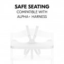Hauck Alpha Wooden Tray High chair tray White