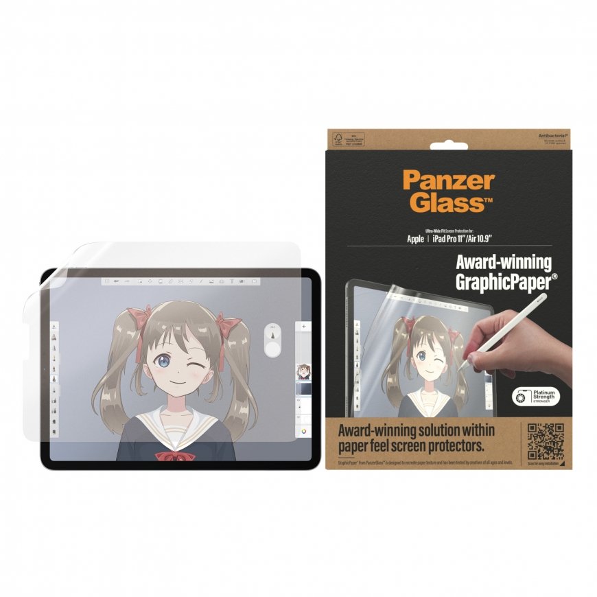 PanzerGlass 2734 tabletin näytönsuoja Paperimainen näytönsuoja Apple 1 kpl – 2