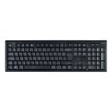 Deltaco TB-122-UK tastatūra Mājas RF Bezvadu QWERTY Britu angļu valoda Melns Deltaco TB-122-UK tastatūra Mājas RF Bezvadu QWERTY Britu angļu valoda Melns