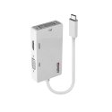 Lindy 43273 USB grafiikka-adapteri 3840 x 2160 pikseliä Valkoinen Lindy 43273 USB grafiikka-adapteri 3840 x 2160 pikseliä Valkoinen