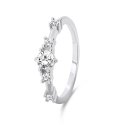 Brilio Silver Brilio Silver Charming silver ring with zircons RI040W Brilio Silver Brilio Silver Charming silver ring with zircons RI040W