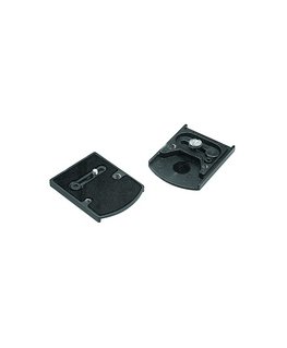 Manfrotto Accessory Plate 1/4" + 3/8"F/410 tripod Black