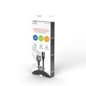 Savio CL-155 USB kabelis USB 2.0 2 m USB A USB C/Micro-USB B/Lightning Juoda Savio CL-155 USB kabelis USB 2.0 2 m USB A USB C/Micro-USB B/Lightning Juoda