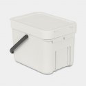 Brabantia Sort & Go 6 L 1 basket(s) Grey Brabantia Sort & Go 6 L 1 basket(s) Grey