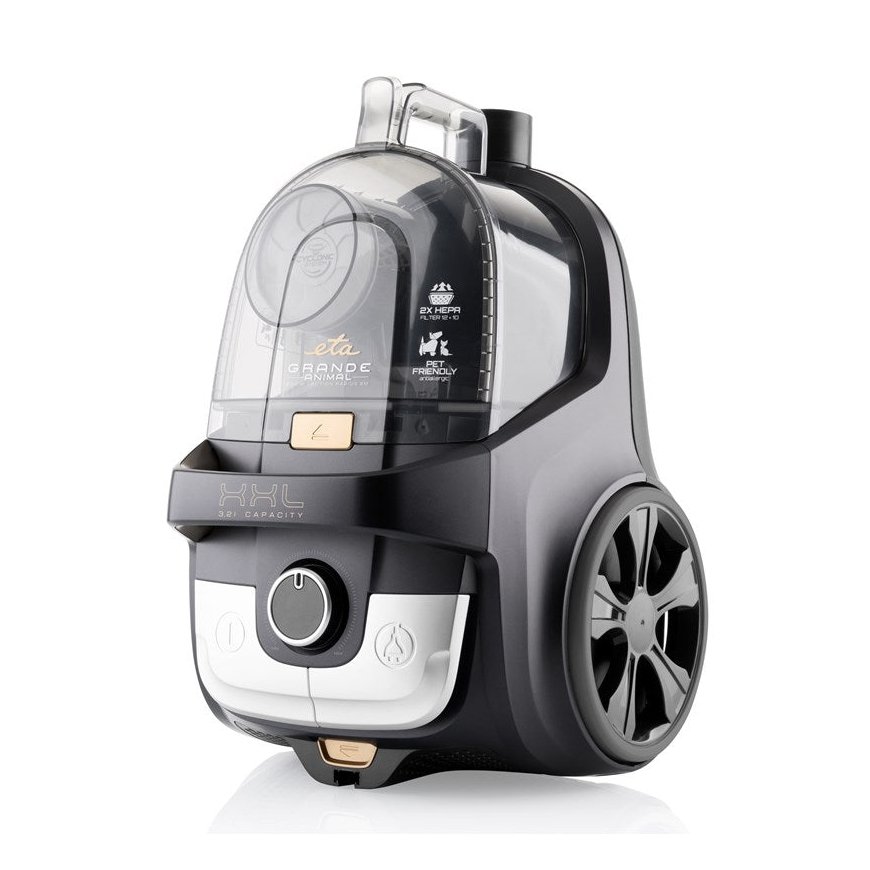 Eta Grande Animal 2223 90000 3,2 L Sylinteripölynimuri Kuiva 850 W Pussiton