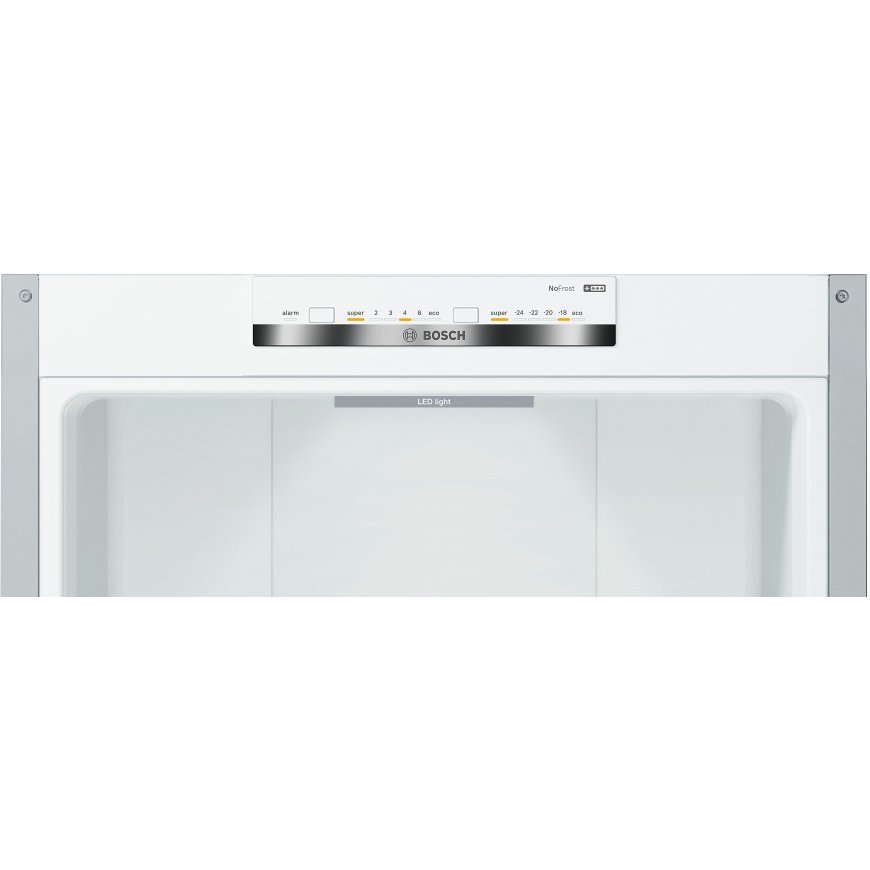 Bosch Serie 4 KGN39VLEB šaldytuvas-šaldiklis Pastatomi 368 L E Nerūdijančiojo plieno – 5