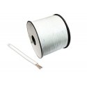 Alcasa SH-LKW25 audio cable 100 m White Alcasa SH-LKW25 audio cable 100 m White