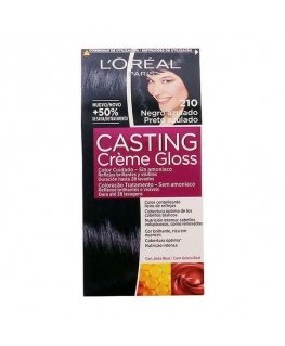 Ammoniakkiton maali Casting Creme Gloss L'Oreal Make Up Casting Creme Gloss Sininen Musta 180 ml