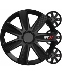 Versaco Automobilio stebulės 4vnt. gtx juodos anglies 14 colių spalvos dėžutės rinkinys