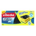 Vileda 139787 sūklis Taisnleņķa Šķiedra Melns, Zils, Dzeltens 3 pcs Vileda 139787 sūklis Taisnleņķa Šķiedra Melns, Zils, Dzeltens 3 pcs