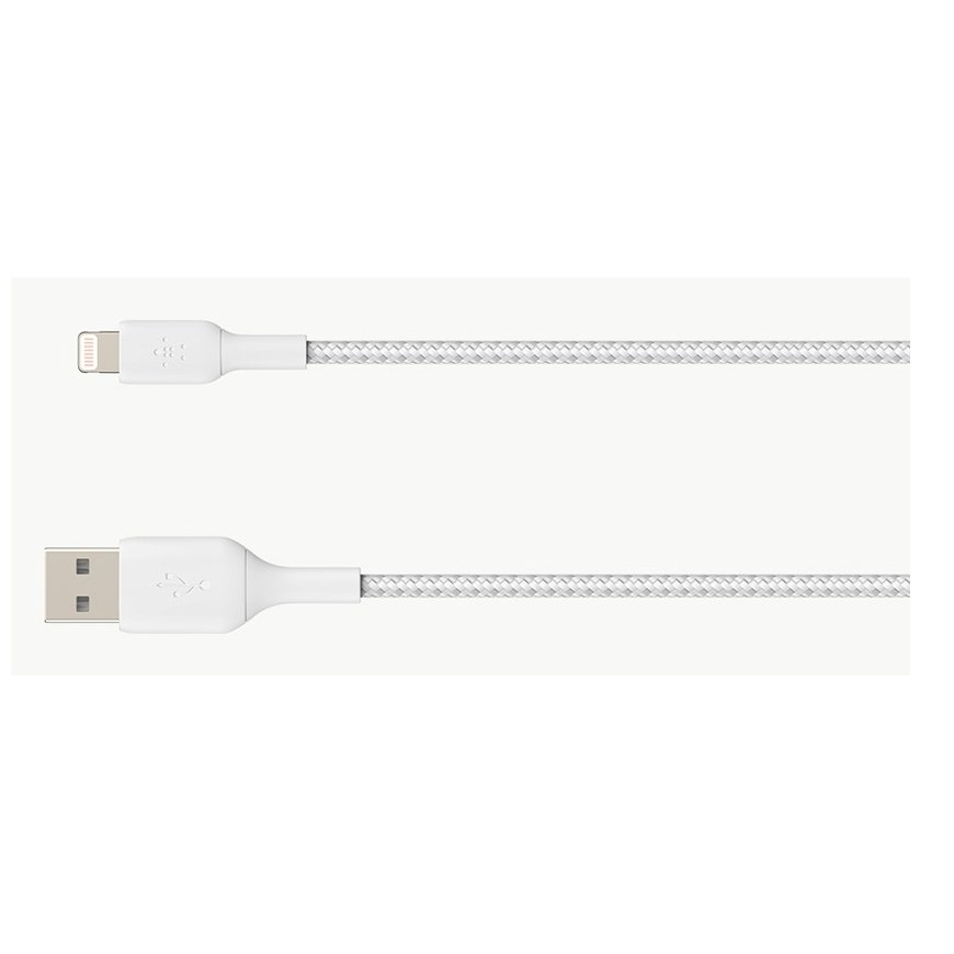 Belkin CAA002BT2MWH Lightning-kaapeli 2 m Valkoinen